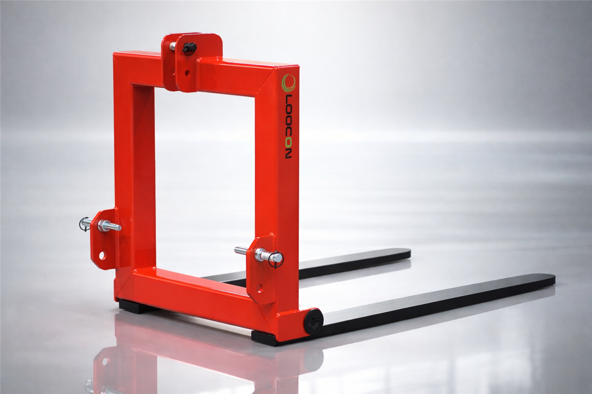Loocon - Palletdrager 1000 kg - Geschikt voor mini- en landbouw tractoren